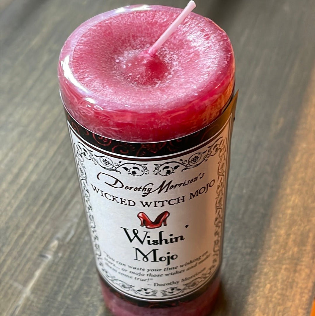 Wishin’ Mojo - Dorothy Morrison’s Wicked Witch Mojo Spell Candles By Coventry Creations - Witch Chest