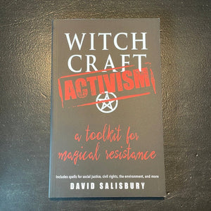 Witchcraft Activism Book By David Salisbury - Witch Chest