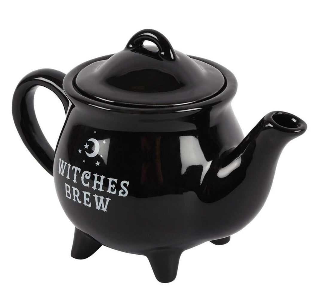 Witches Brew Ceramic Tea Pot - Witch Chest