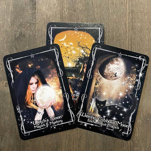 Witches’ Moon Magick Oracle By Flavia Kate Peters & Barbara Meiklejohn-Free - Witch Chest