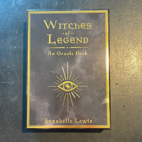 Witches Of Legend Oracle Deck By Annabelle Lewis - Witch Chest
