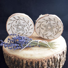 Load image into Gallery viewer, Wooden Birch Altar Tiles By Katie McPeak (Ottawa) - 2 Types - witchchest