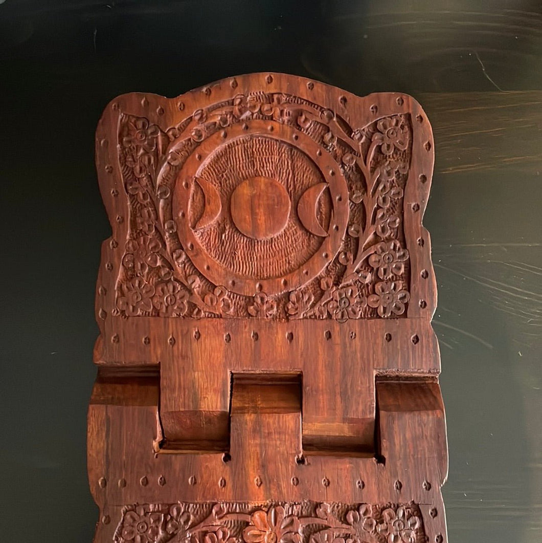 Wooden BOS/Book Stand - 4 Types - Witch Chest