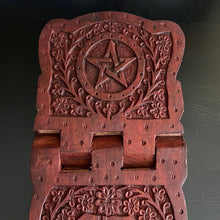 Load image into Gallery viewer, Wooden BOS/Book Stand - 4 Types - Witch Chest